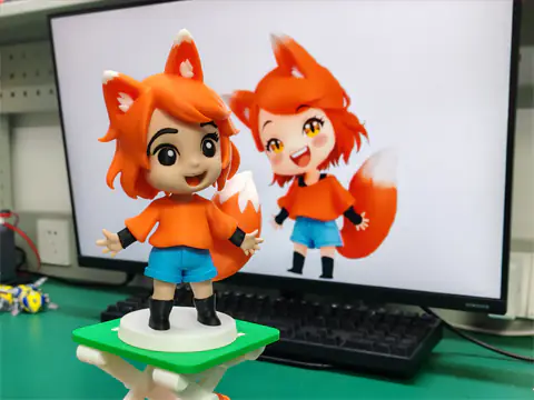 插图 从动漫图片到手办模型